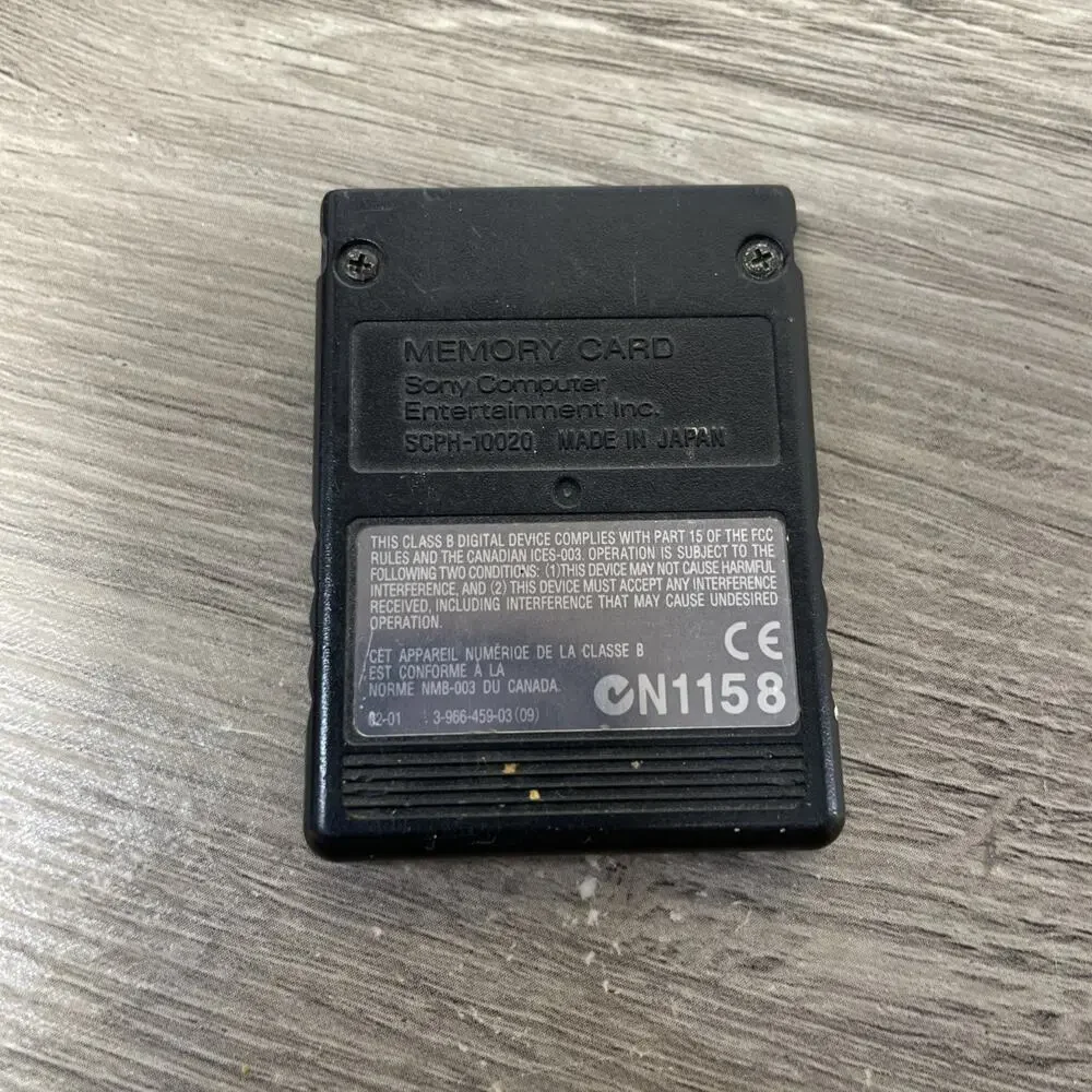 Sony PlayStation 2 Memory Card 8MB